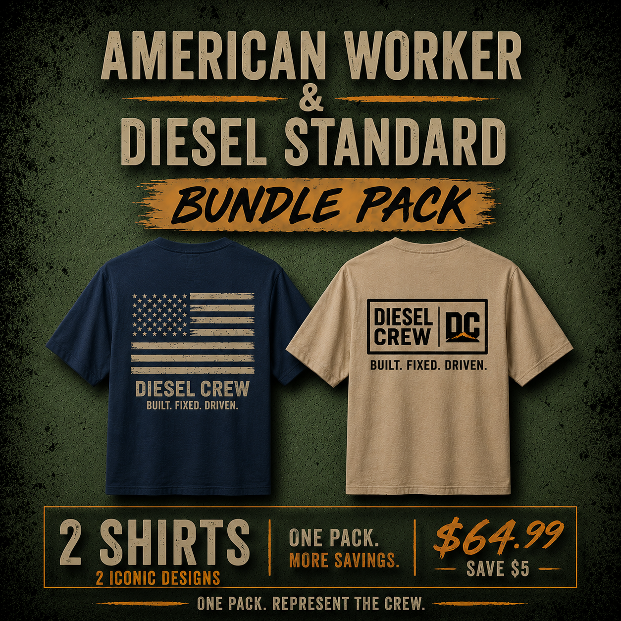 American Worker x Diesel Standard Bundle Pack