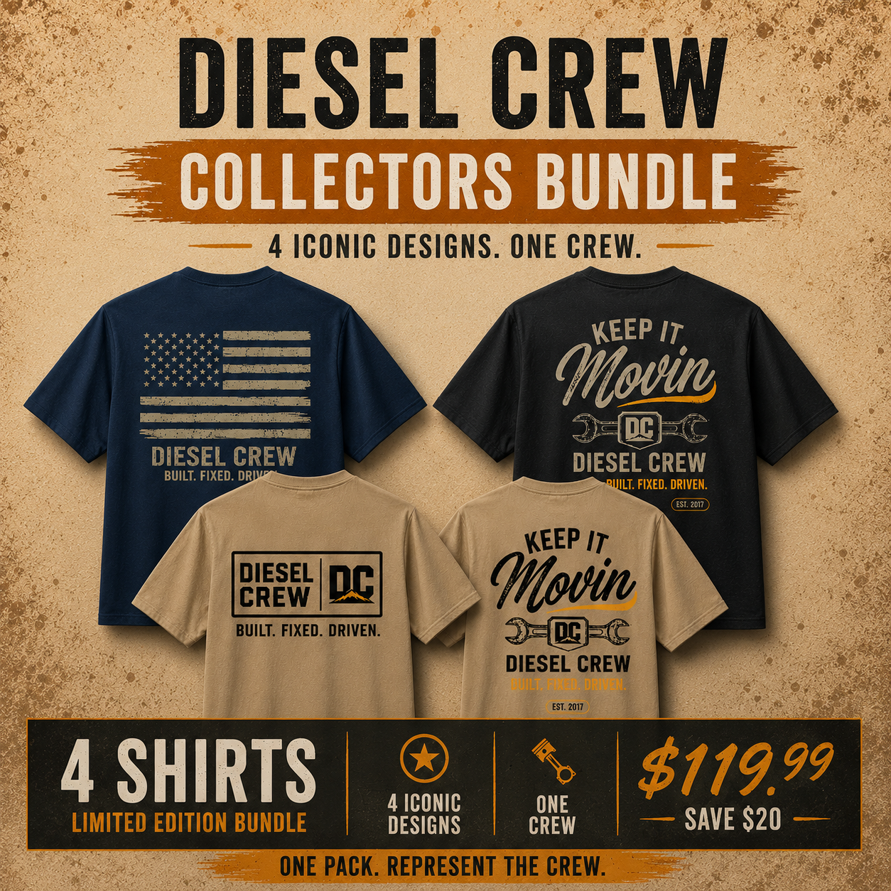Diesel Crew Collectors Bundle